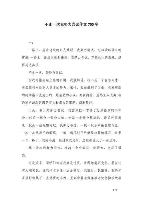 不止一次,我努力尝试为何?