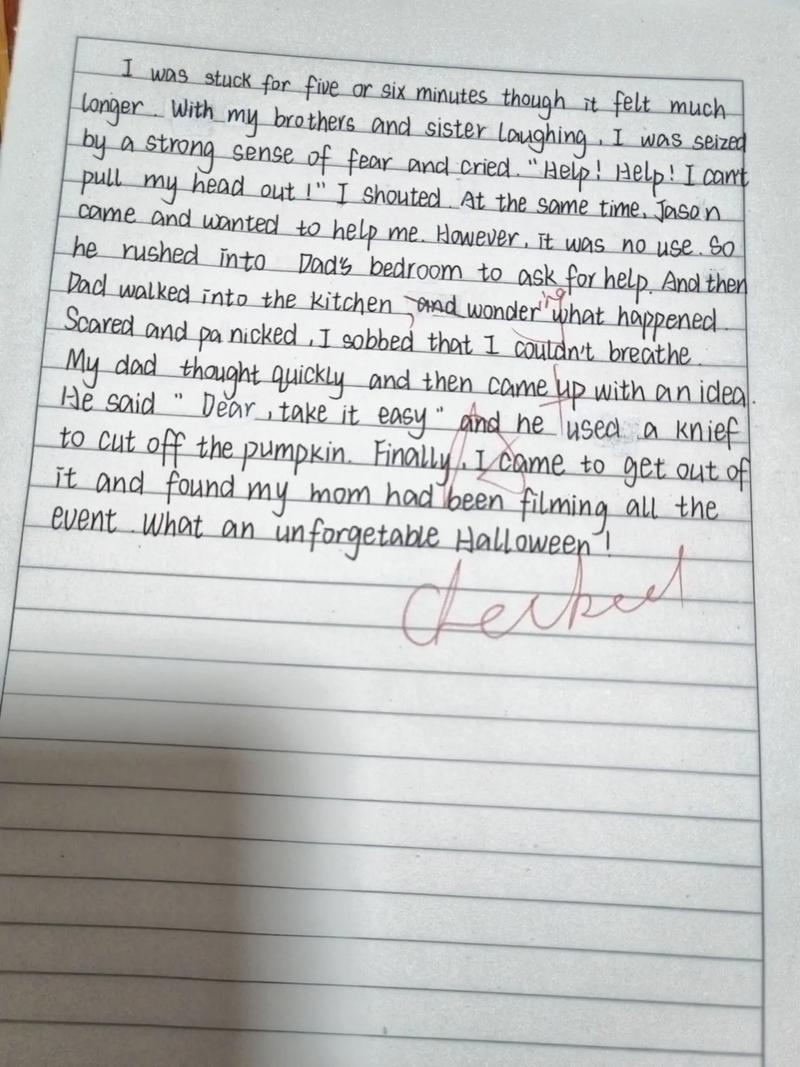 英语found的作文怎么写?