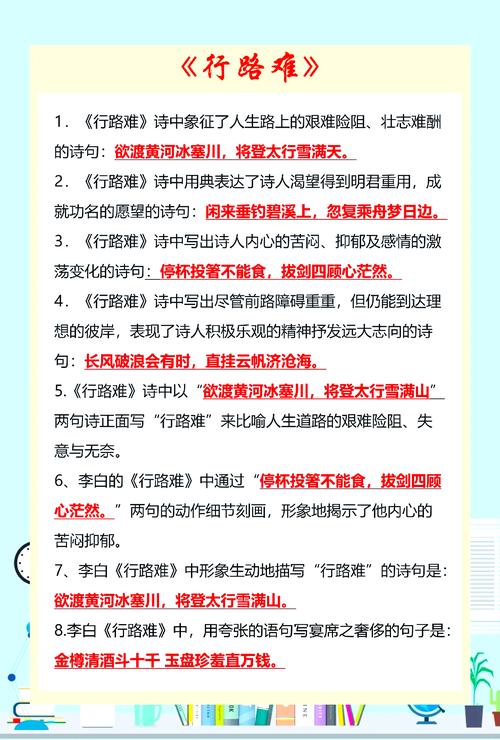 中考古诗文默写常考名句有哪些？