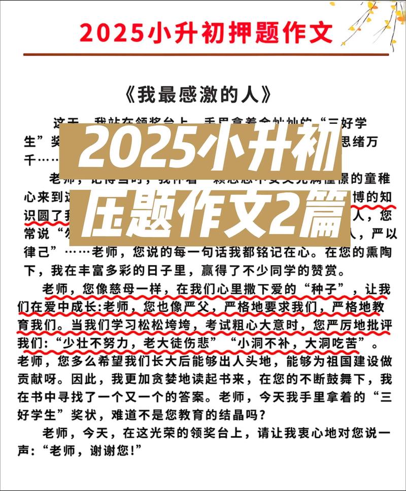 2025年,我的作文要写什么?