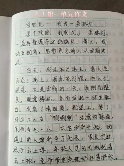七年级上册第一单元作文怎么写？