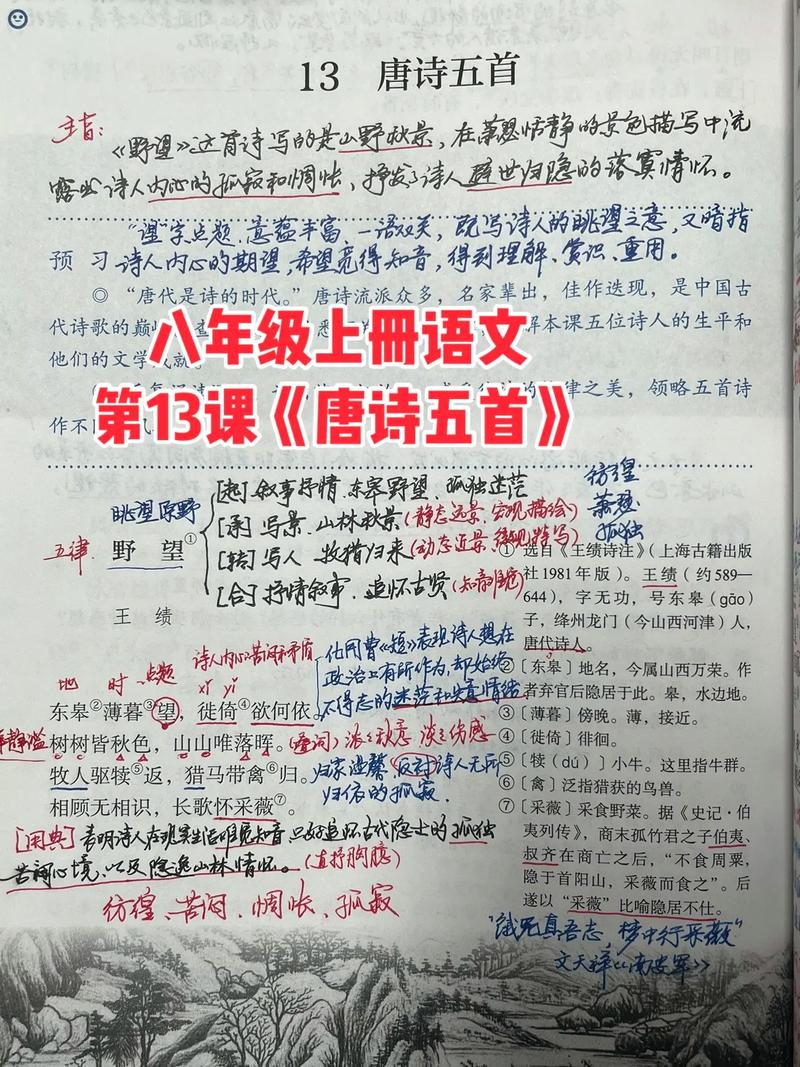 八上第三单元课外古诗文有何学习重点?