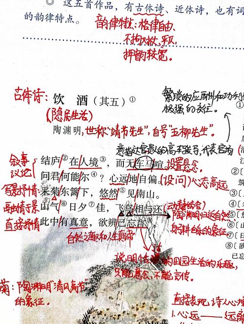 八上语文五首古诗翻译准确吗?