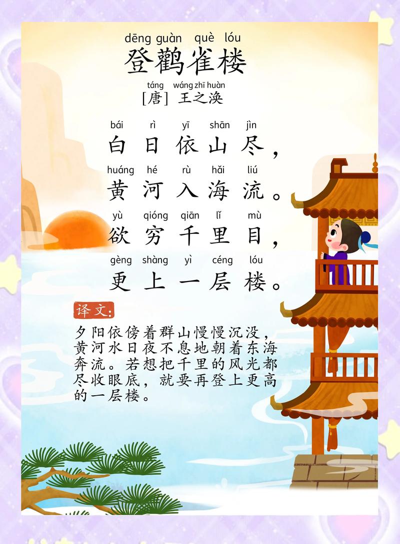 望庐山瀑布与登鹳雀楼，古诗如何共赏山水？