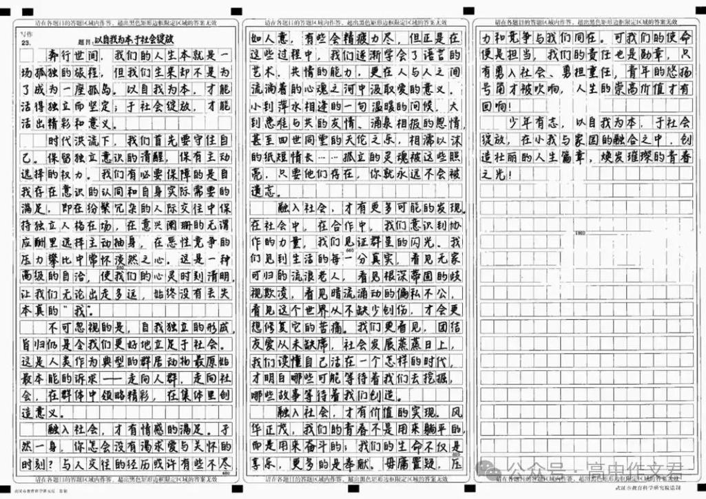 2012湖北高考作文题究竟是什么？