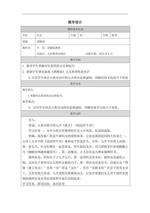 高中古诗词诵读单元目标应如何精准设定?