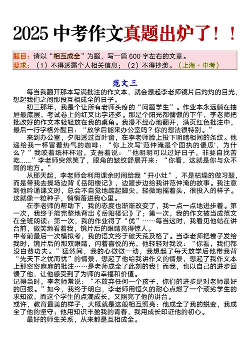 2025陕西满分作文如何炼成?