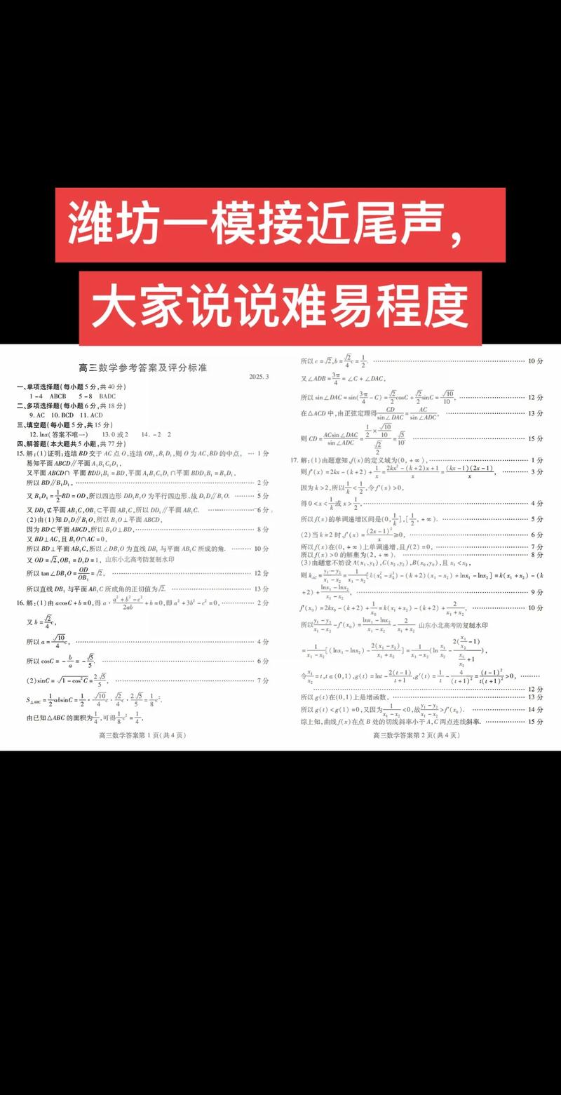 2025潍坊一模作文,如何立意与破题?