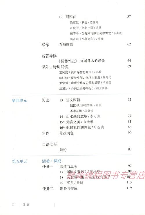 九年级下册语文目录含哪些必读篇目？