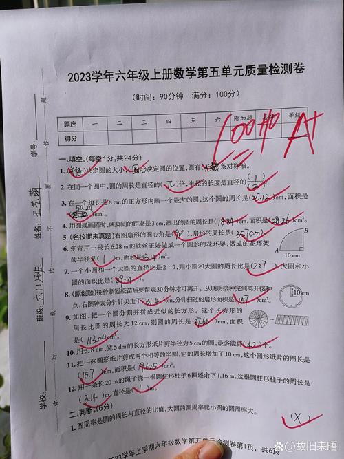 六年级上册数学单元测试题重点难点有哪些？