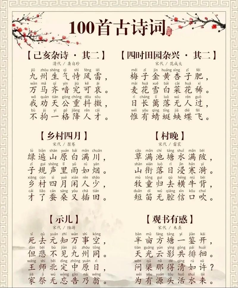 课外古诗词诵读,课上时间该不该分?