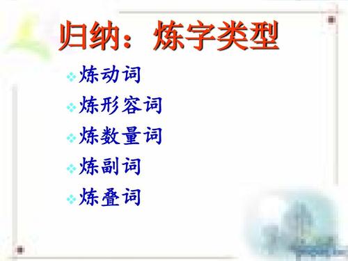 初中古诗词炼字题PPT如何高效备考？