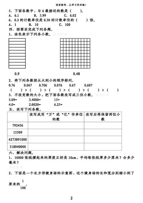 四年级下册数学思维训练题怎么做?