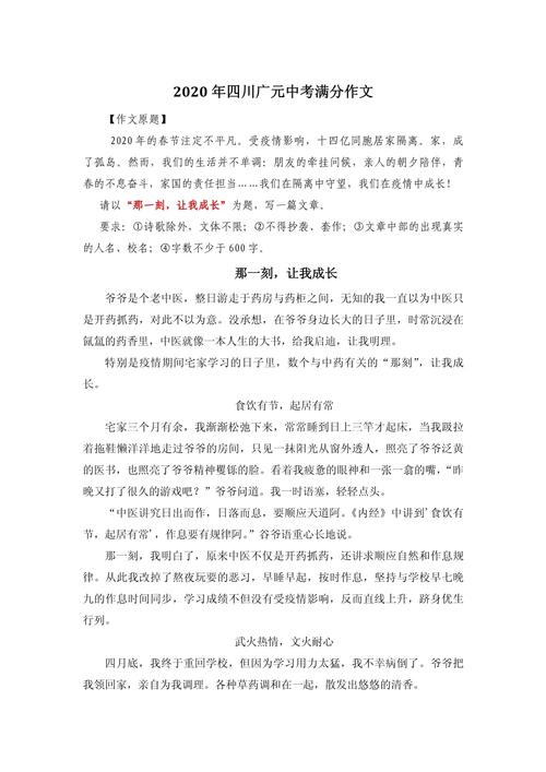 初三作文大全如何助我提升写作能力?