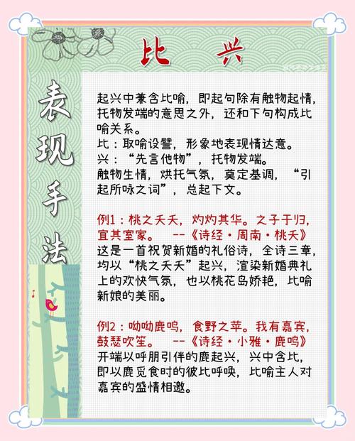 古诗比兴手法,究竟何意?