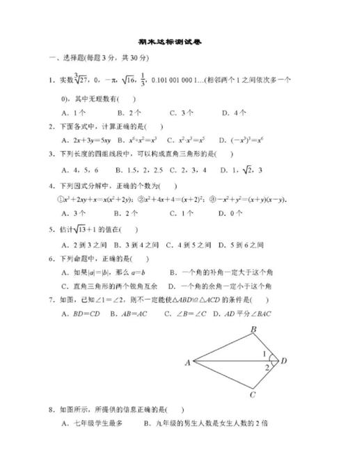 华东师大版八年级上册数学重点难点解析？