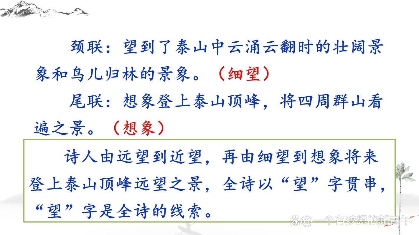 初一语文古诗5首PPT包含哪些重点内容？