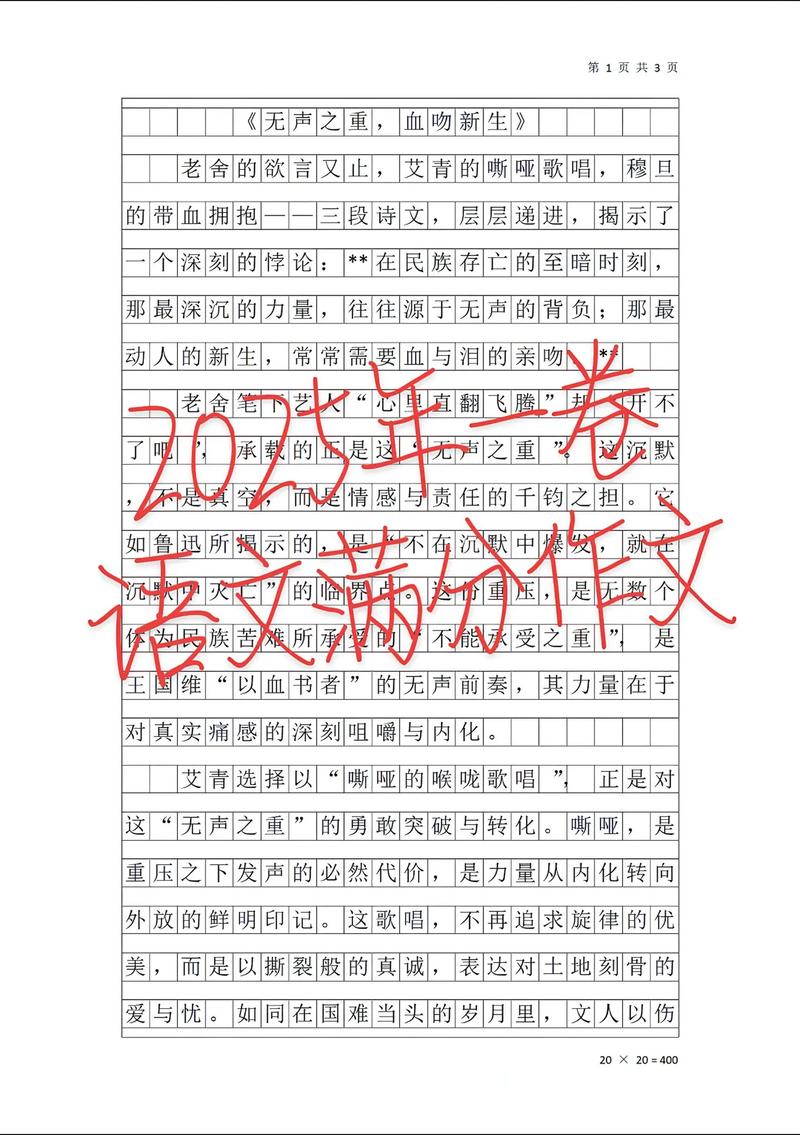 2025高考河北作文题会是什么?