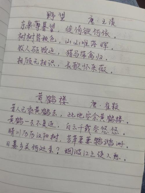 人教版八年级上册古诗有哪些必考点？