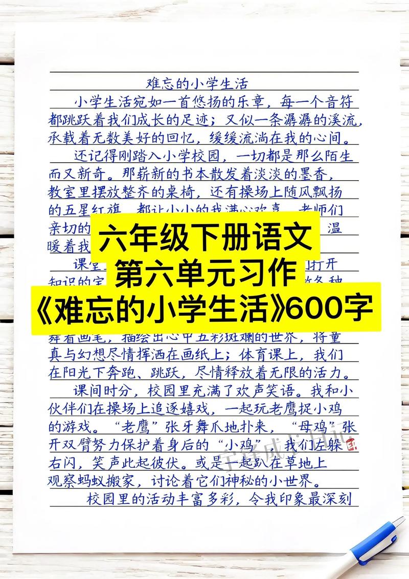 小学生活作文怎么写出彩？