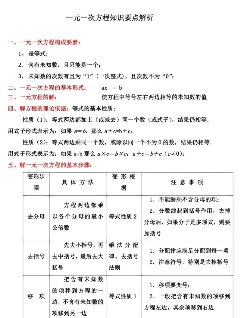 一元一次方程到底几年级学？