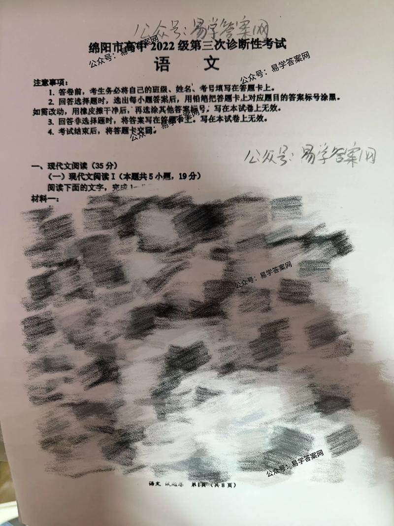 绵阳三诊2025作文考什么方向？
