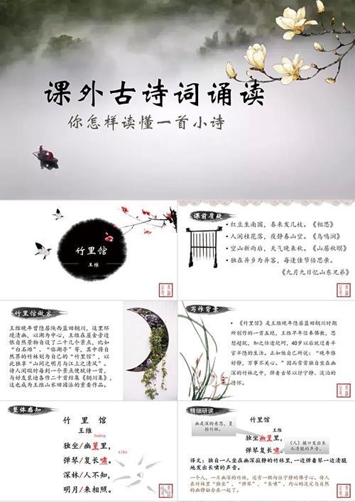 人教版七下古诗词PPT如何高效制作？
