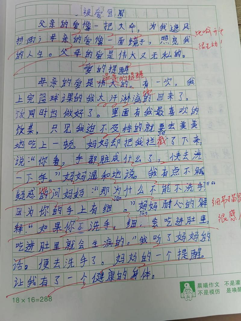 父母的爱的作文素材，如何写出真情实感？