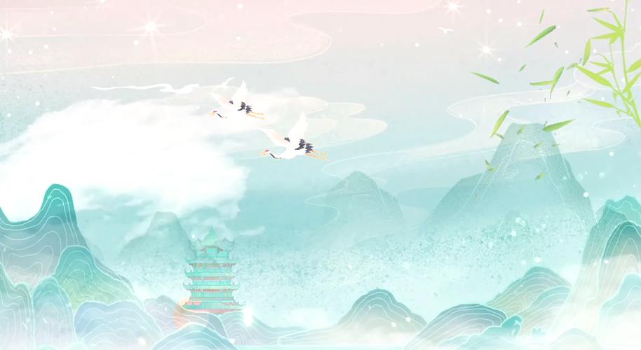 古诗班会PPT背景图片如何选?