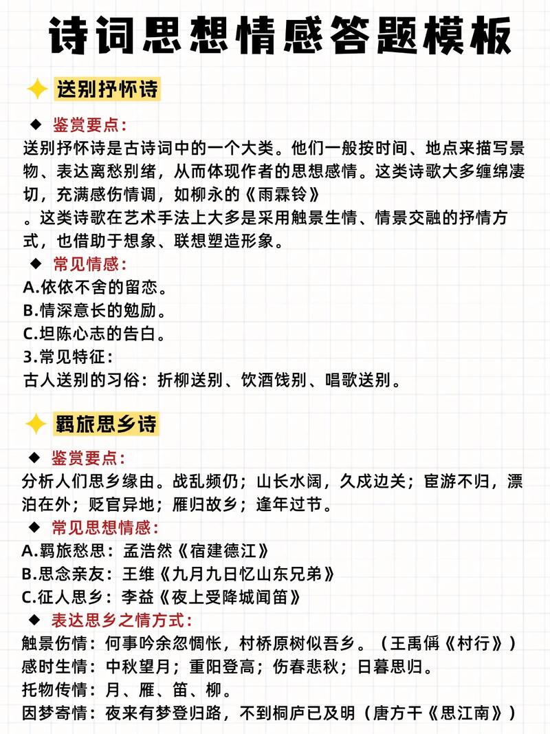 古诗鉴赏如何挖掘作品思想内涵？