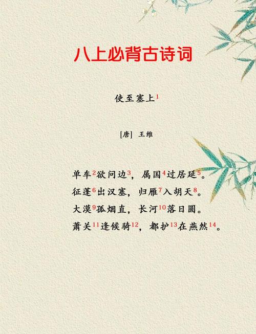 八上古诗主题如何赏析？