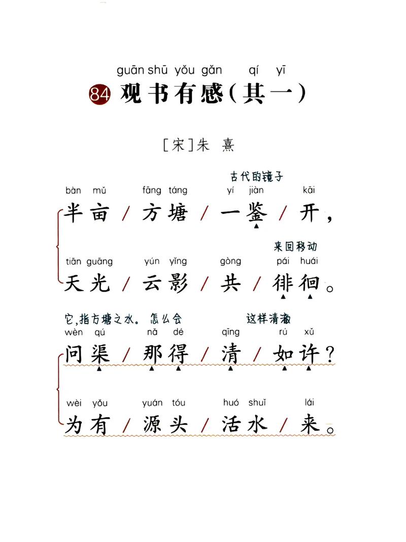 观书有感古诗如何读懂其中深意？