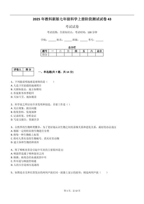 2025睿达杯七年级考点有哪些？