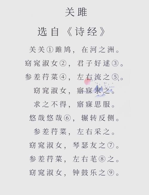 关雎如何体现先秦婚恋观的？