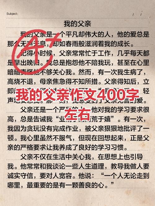 我的爸爸初中作文，藏着怎样的成长故事？