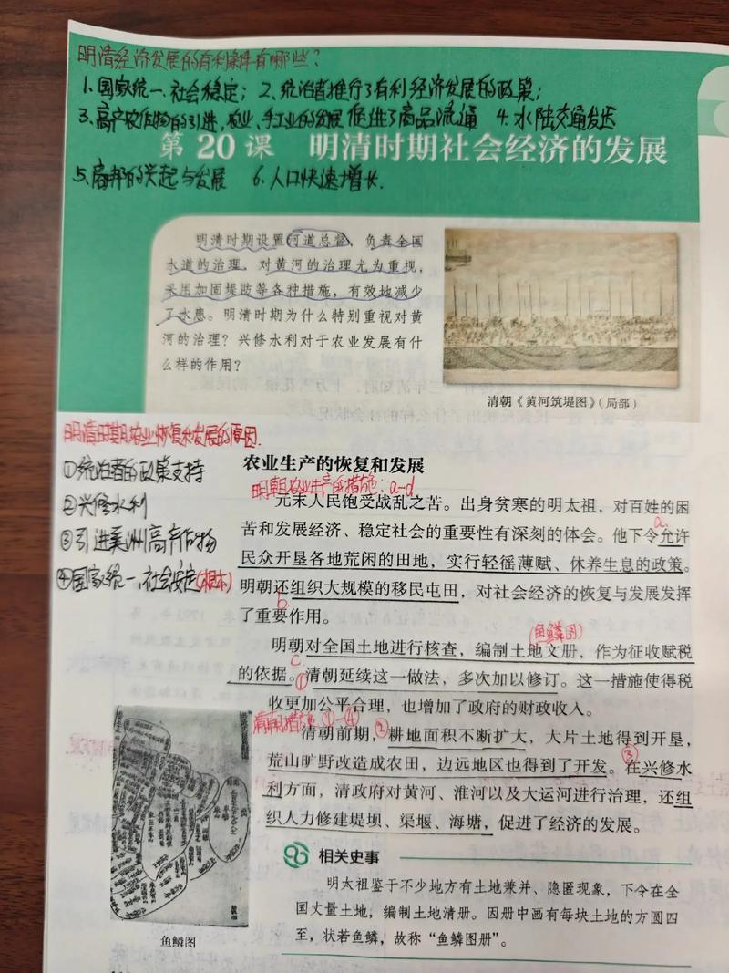 七年级下册历史第20课讲了哪些关键内容？
