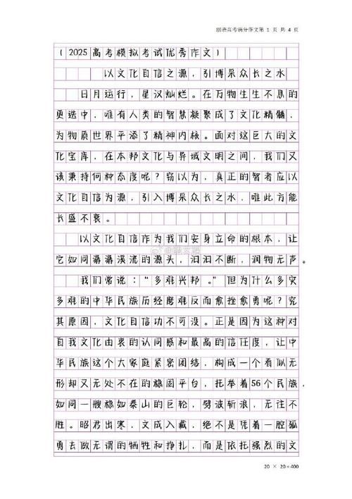 2025湖南语文作文怎么写？