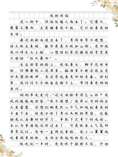 七年级500字作文该怎么写？