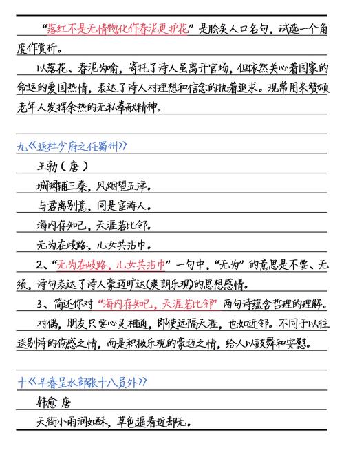 中考常考课外古诗有哪些?赏析重点是什么?