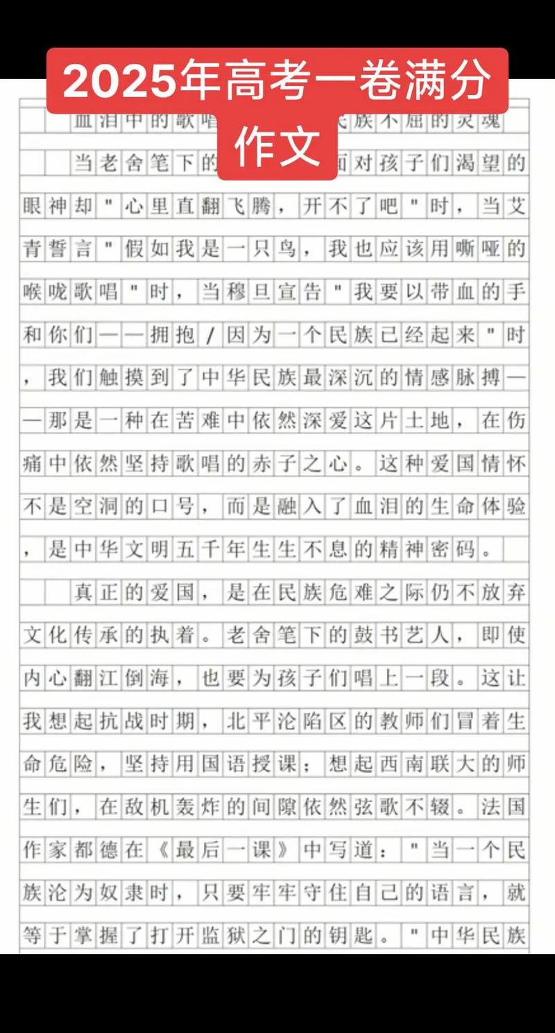 2025高考作文素材怎么选才出彩？