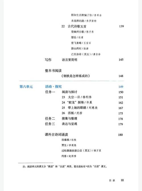 2025七年级语文目录有哪些重点变化？