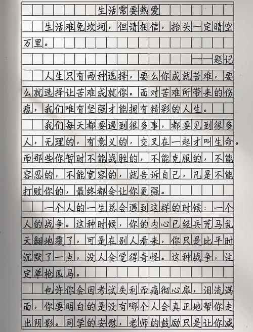 精彩 需要_作文