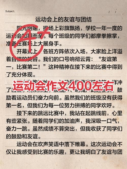 初中运动会作文怎么写才能生动有趣？