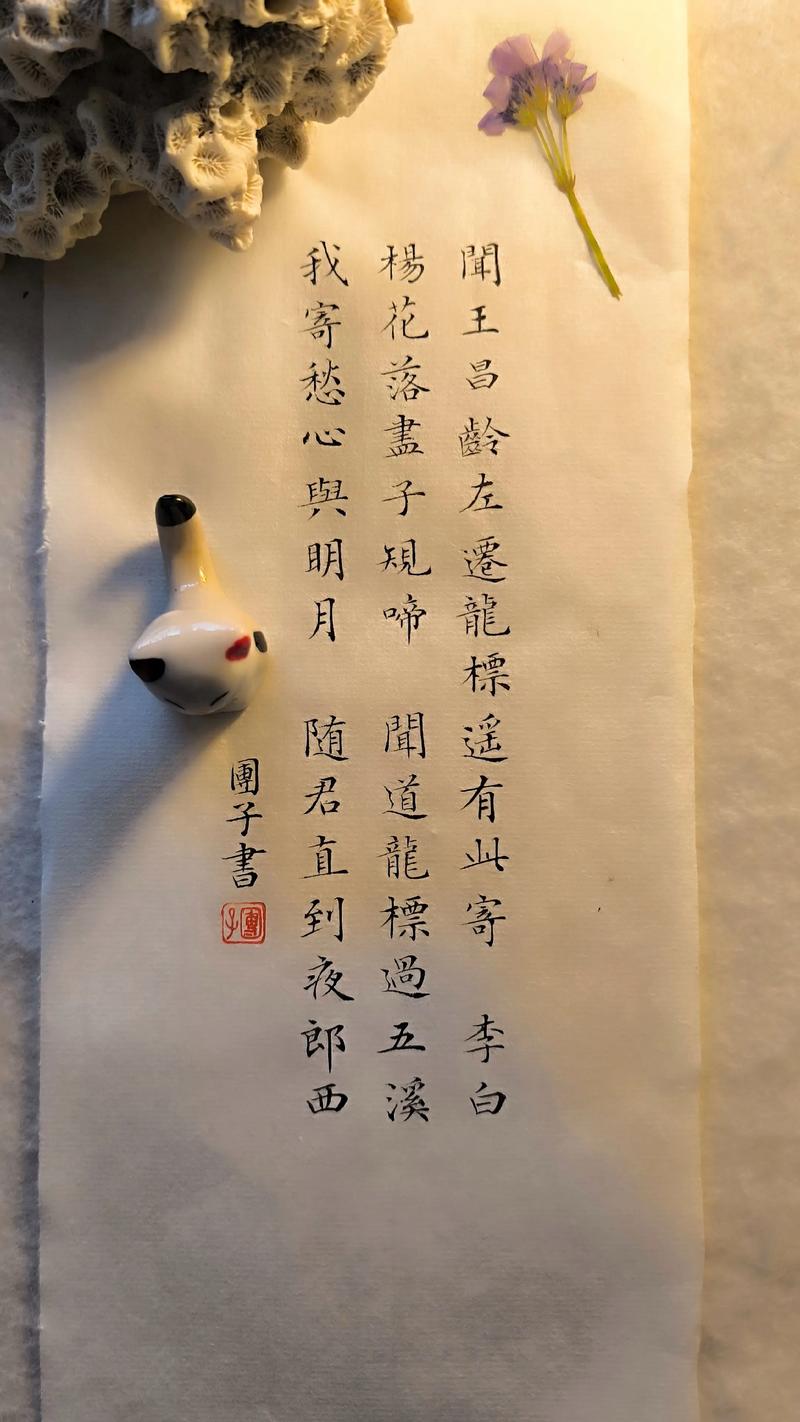 闻王昌龄左迁龙标,此寄诗情何所寄?