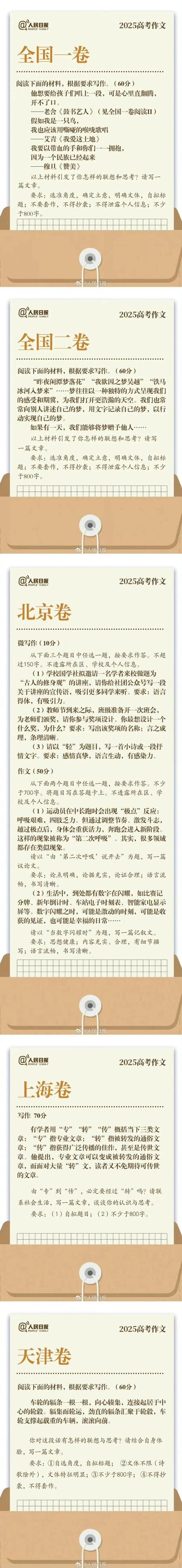 2025年作文题会是什么？