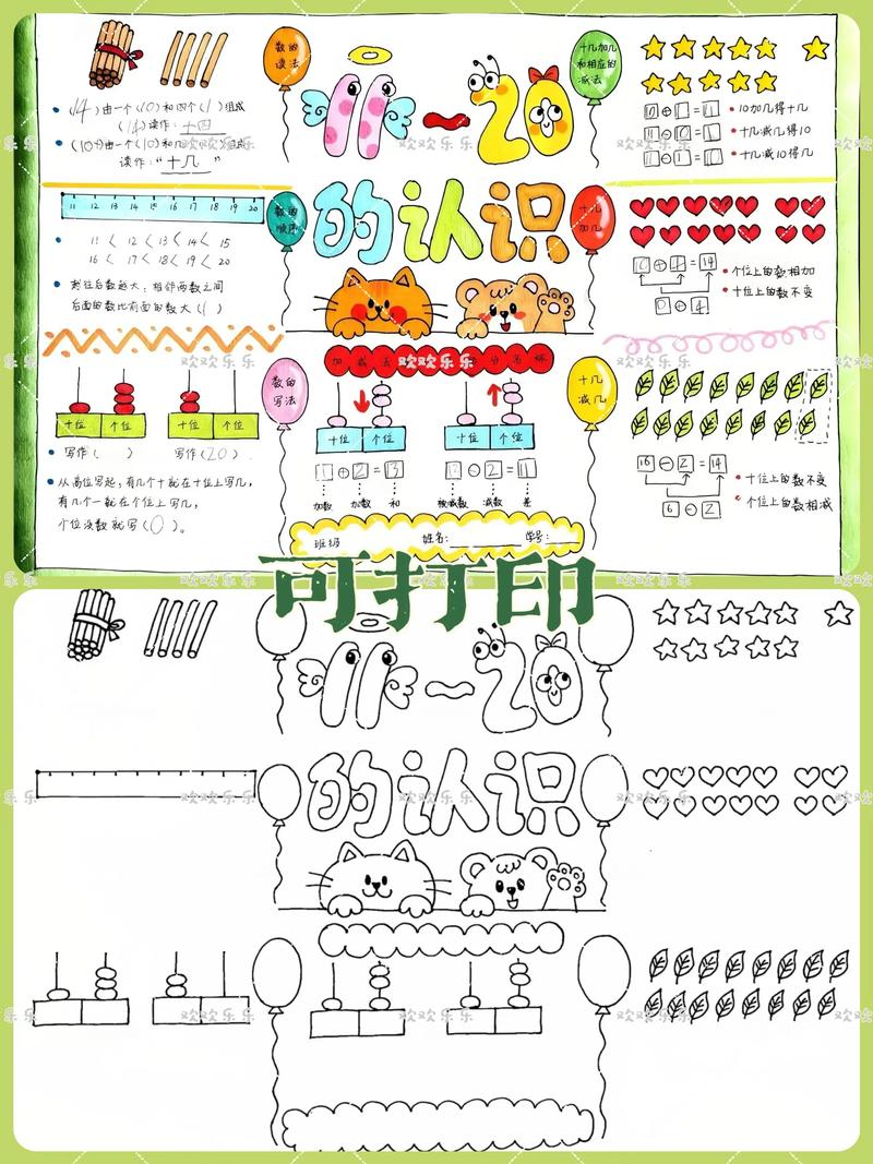 一年级11到20的认识，如何让孩子轻松理解？