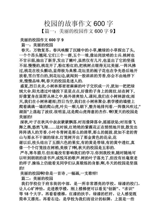 作文如何写好600字？