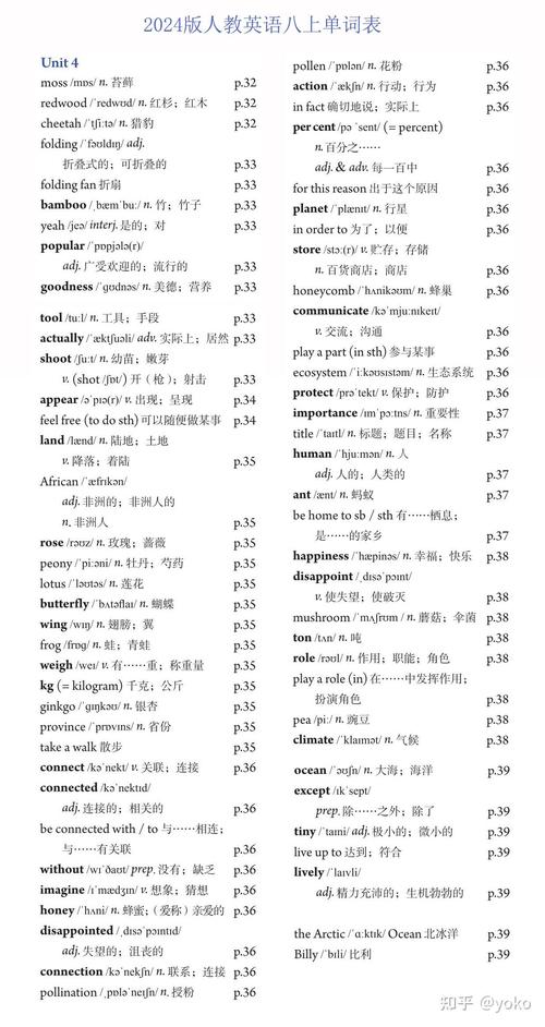 八年级上册英语单词哪里能下载？