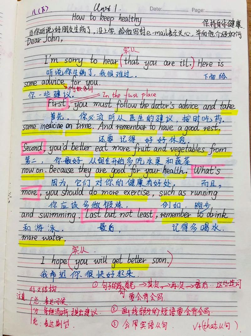 八下英语期末作文范文有哪些主题？