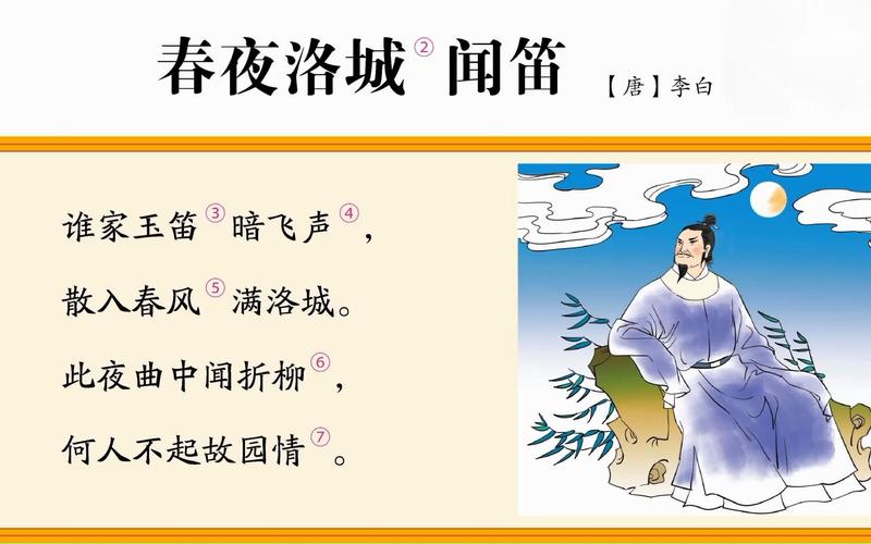 秋夜洛城闻笛，为何声声惹客愁？